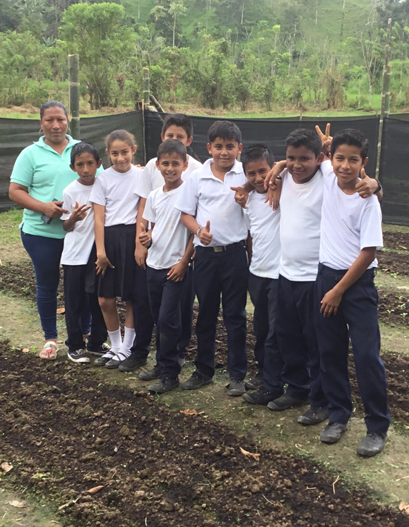 School Children in Ecuador