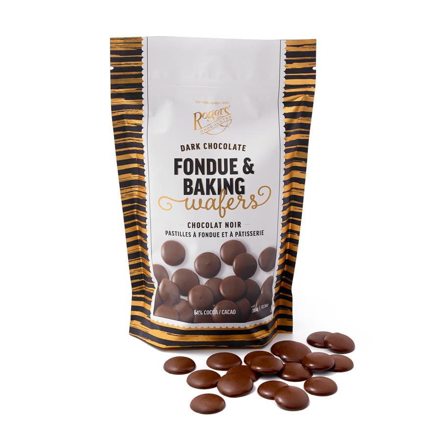 Dark Chocolate Fondue & Baking Wafers