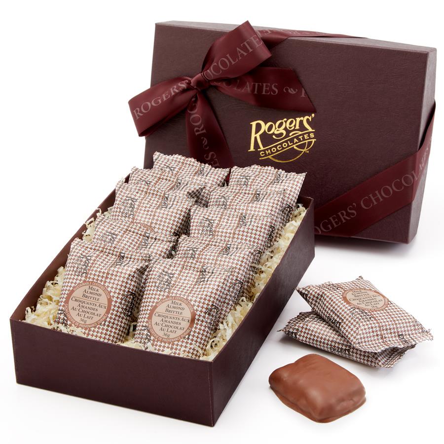 Milk Chocolate  Almond Brittle