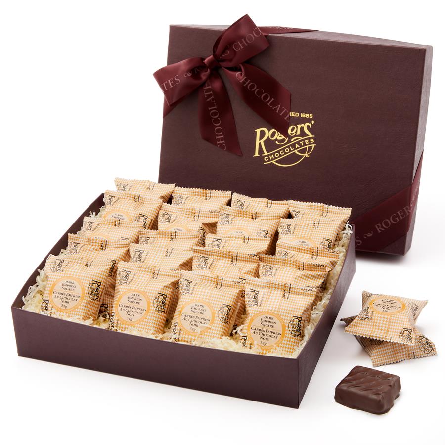 Dark Chocolate Empress Squares