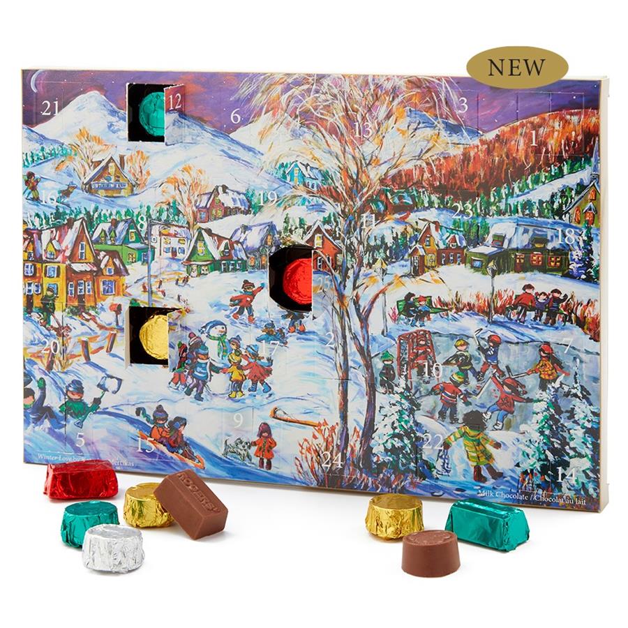 "Floating Festivities" Advent Calendar - Milk Chocolate