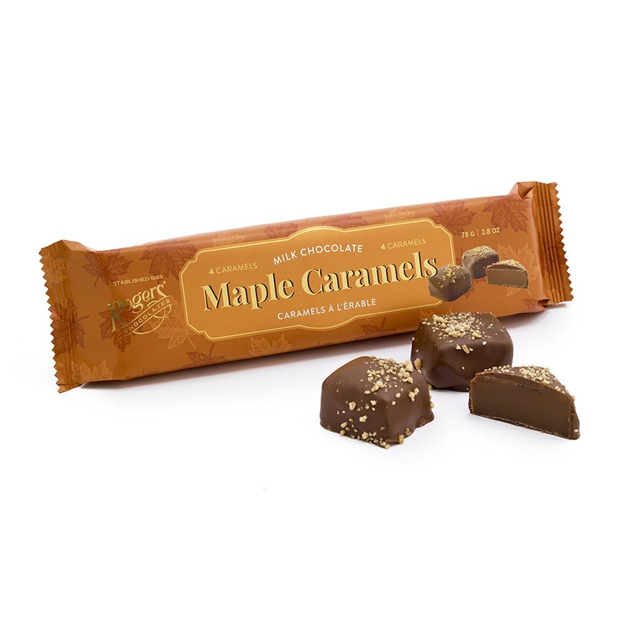 Milk Chocolate Maple Caramels