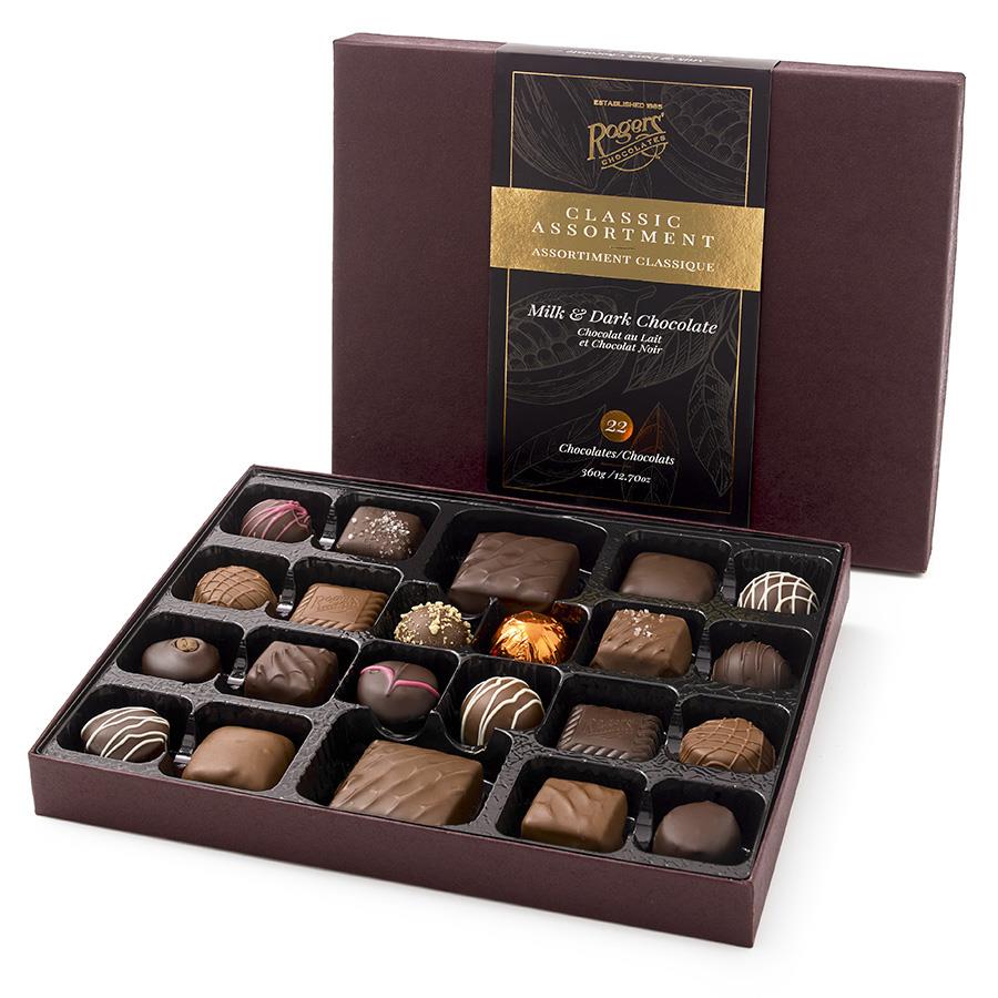 Classic 22pc Milk & Dark Chocolate Assortment