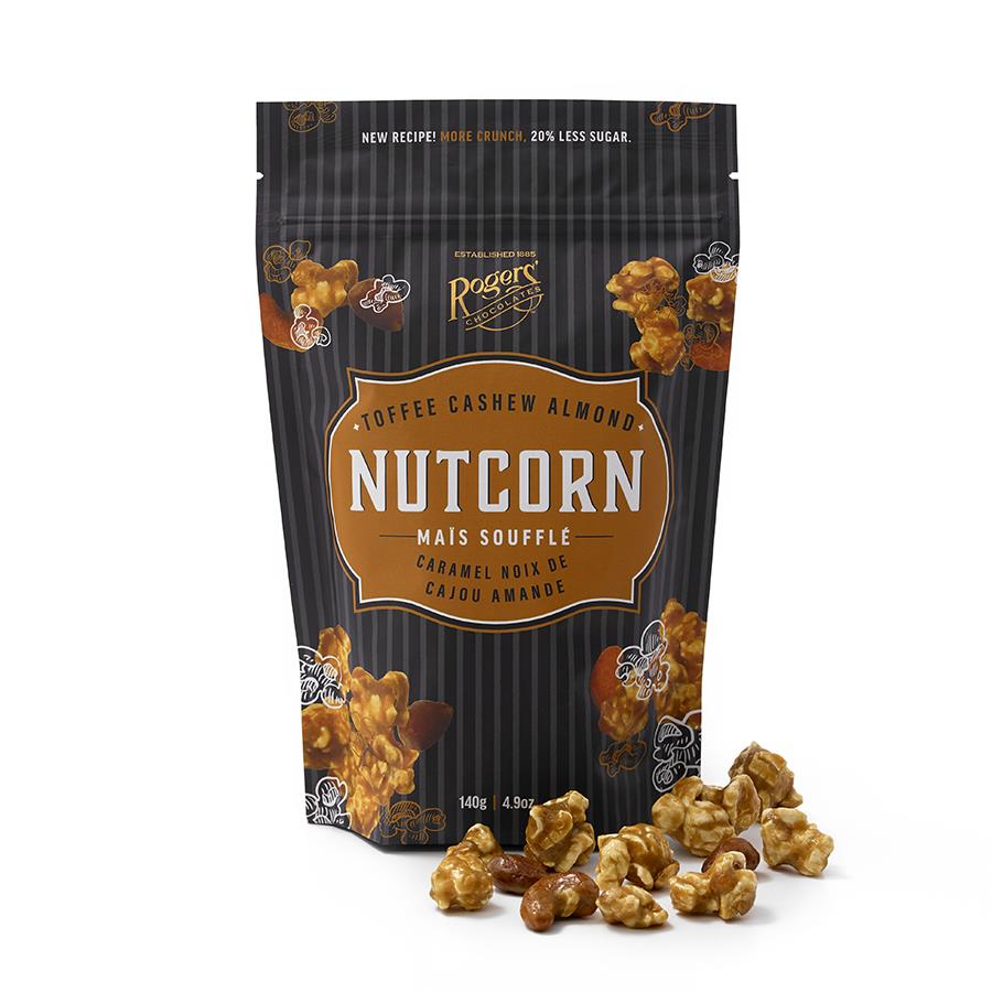 Toffee Cashew Almond Nutcorn