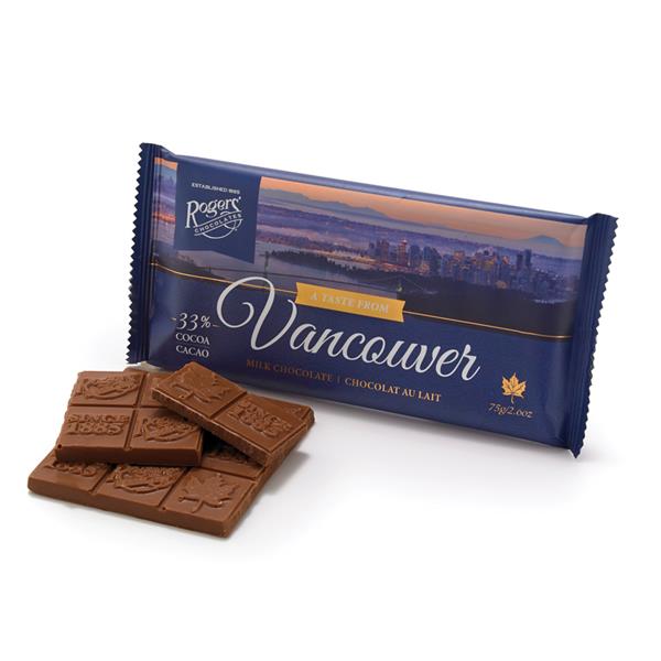 Taste from Vancouver Milk Chocolate Bar