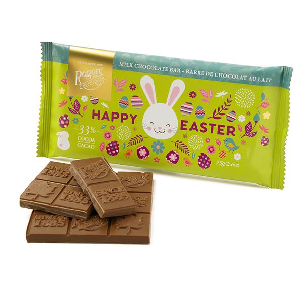 Happy Easter Milk Chocolate Bar