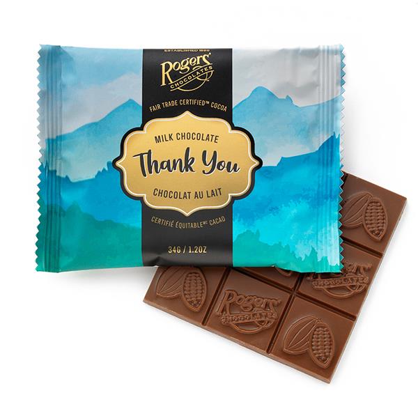 Milk Chocolate Thank You Bar