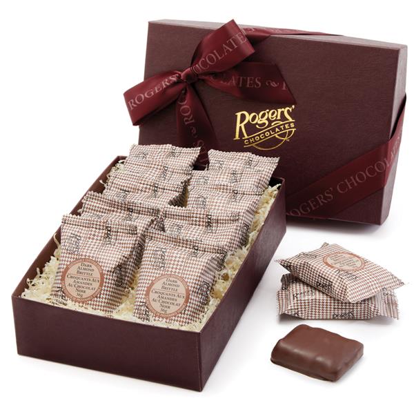 Dark Chocolate Almond Brittle