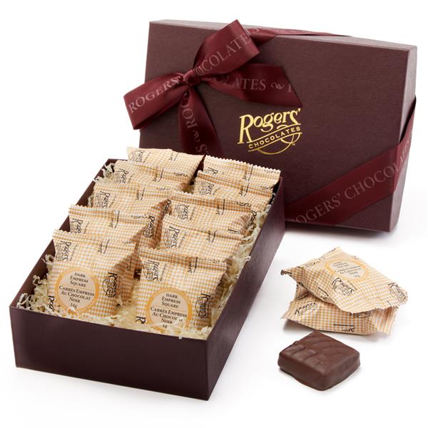 Dark Chocolate Empress Squares