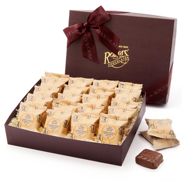 Milk Chocolate Empress Squares