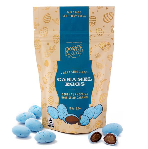 Dark Chocolate Caramel Eggs