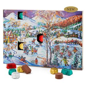 "Floating Festivities" Advent Calendar - Milk Chocolate