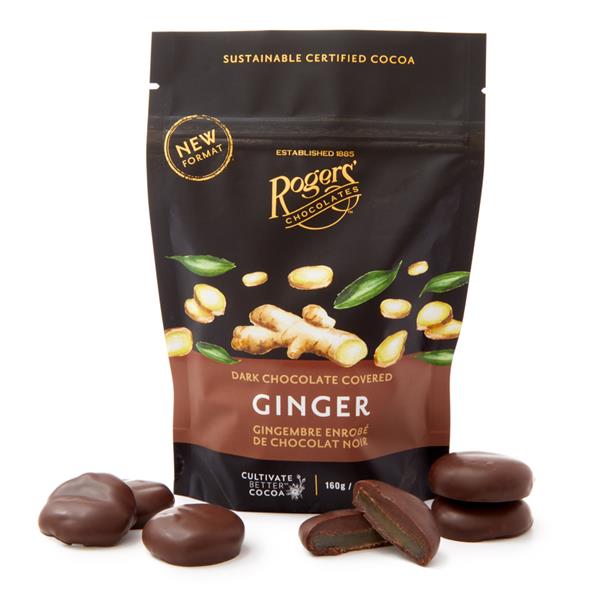 Dark Chocolate Covered Ginger